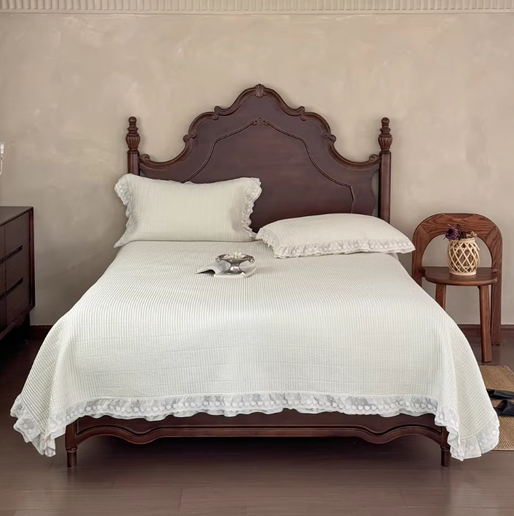 لحاف چاپ شده با پارچه توری